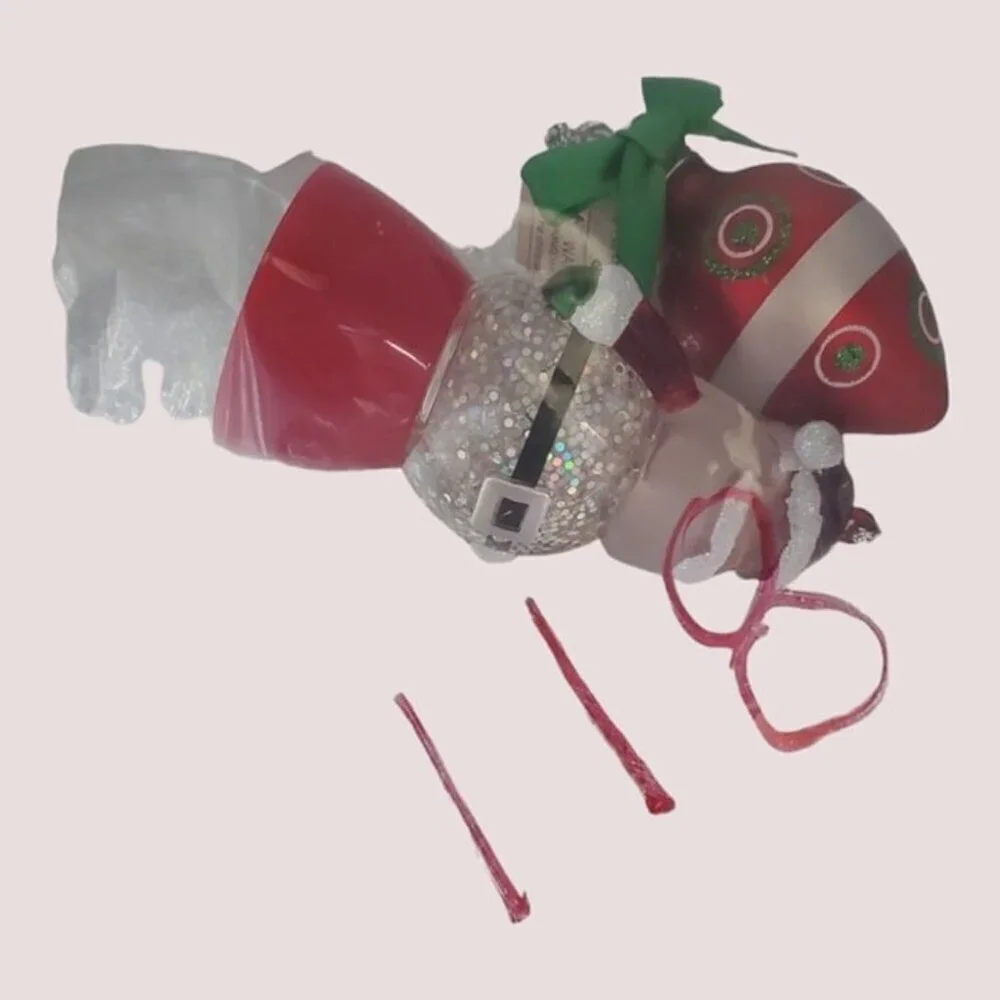 Christmas ornament set of 2 ornaments